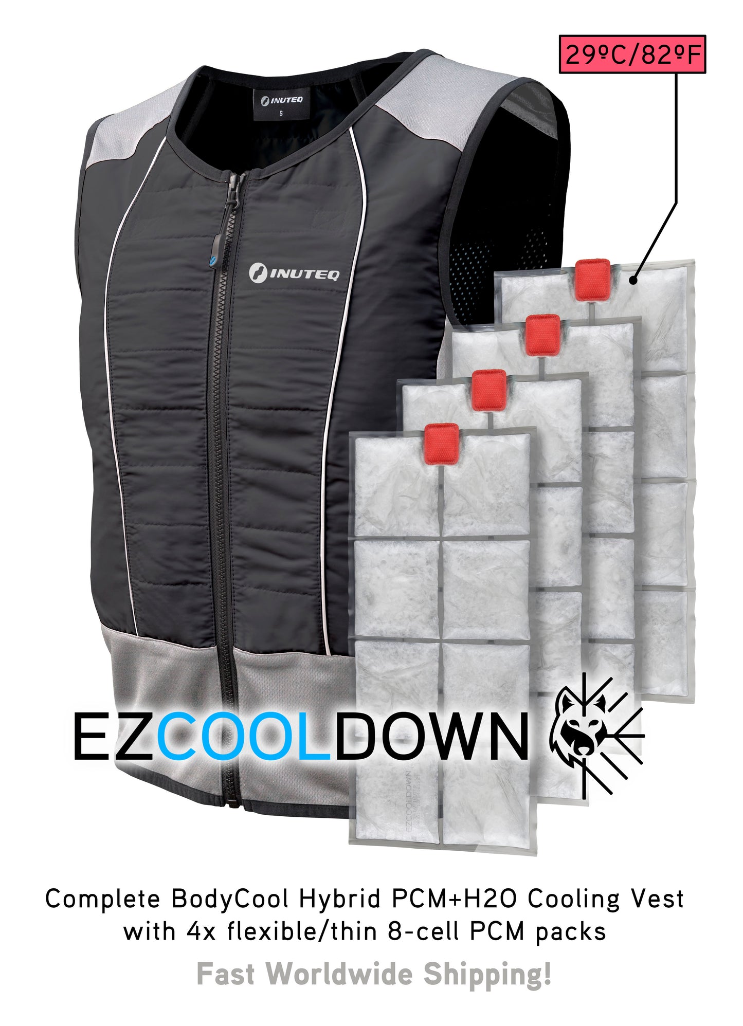 Compleet BodyCool Hybrid koelvest
