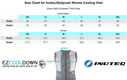 BodyCool Xtreme Evaporative PVA Cooling Vest